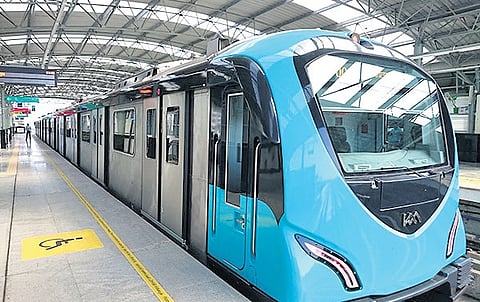 Kochi Metro image used for representative purposes only.