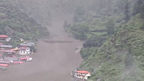 The Dharali flood on August 6