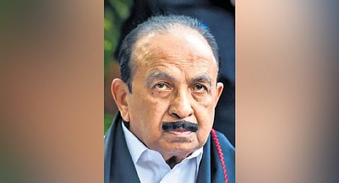 MDMK general secretary Vaiko