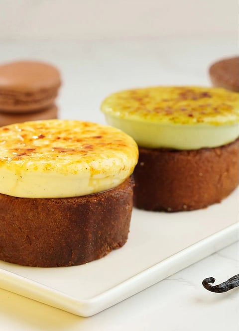 The crème brûlée french toast