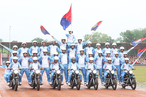 The recruits were inducted into 1st, 2nd and 3rd India Reserve Battalions.