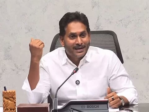 YSRCP chief YS Jagan Mohan Reddy