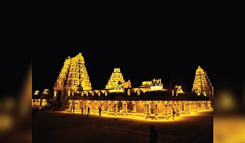 Sri Lakshmi Narasimha Swamy Temple in Yadadri