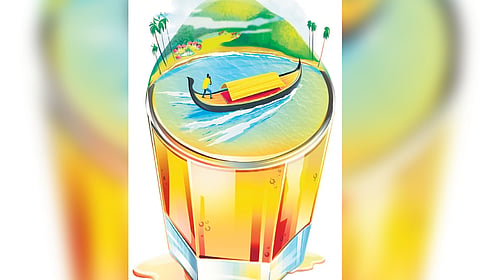 Kerala has the lowest ratio of retail liquor outlets in the country, at 0.8 per lakh of population. In comparison, Uttar Pradesh has 2.9 retail outlets per lakh, Tamil Nadu has 6.8 outlets, and Karnataka seven.