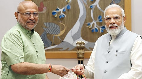 "The NDA family is confident that he will be an outstanding VP and will enrich our journey towards national progress," PM Modi had said.