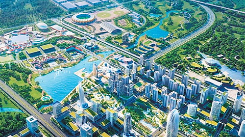 The zones are designed to include artificial intelligence, life sciences, electronics manufacturing, electric vehicles, energy storage, tourism, entertainment, film production, health, and knowledge infrastructure.