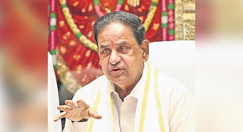 Tirumala Tirupati Devasthanams (TTD) Chairman BR Naidu