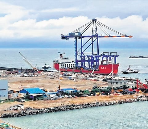 Vizhinjam is South Asia’s first automated port, equipped with 24 automated yard cranes and eight semi-automated ship-to-shore cranes.