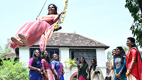 Onam celebration at Govt College for Women
