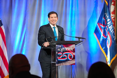 US Secretary of State Marco Rubio