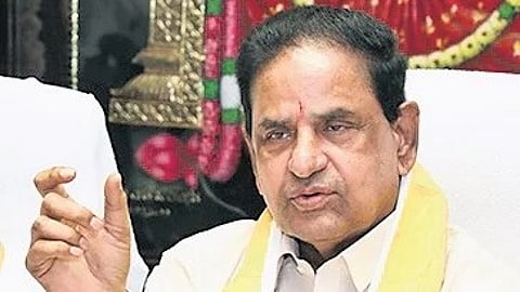 TTD Chairman BR Naidu.