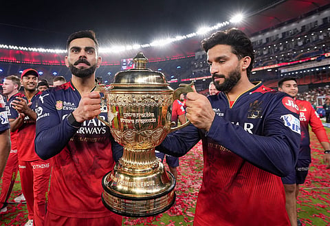 File pic: Bengaluru team after the win last year