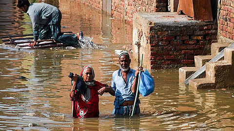 Pakistan floods.