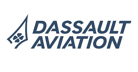 Logo of Dassault Aviation.