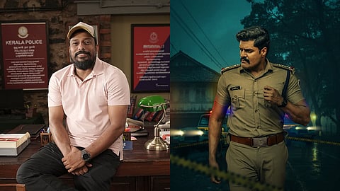 Shan Thulasidharan (L) and still from Kammatam (R)
