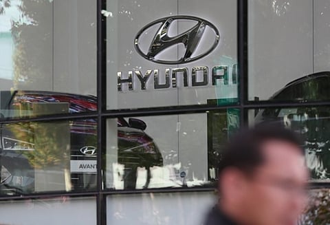 Hyundai India showroom