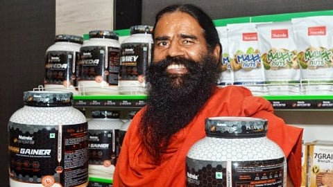 Baba Ramdev in one of Patanjali Foods' promotions
