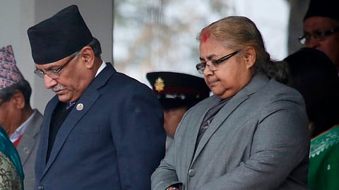 File Photo | After hectic consultations and negotiations among various stakeholders Karki's name was announced as the head of the caretaker government that will conduct fresh parliamentary elections .