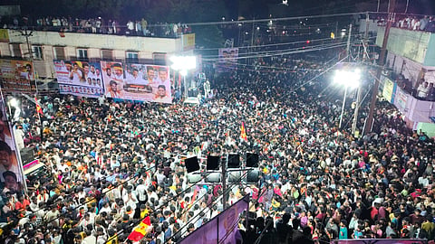 Scores of supporters expressed disappointment after Vijay failed to appear at a much-anticipated campaign event in Perambalur on Saturday night.