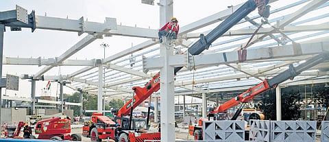 The new holding area is designed to keep the crowd away from platforms until the arrival of specific trains, and only those with the tickets will be allowed inside, ensuring that only ticketed passengers gain access at the right time.