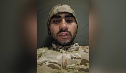 Ajay released a video claiming he was forced into the Russian army and sent to the frontlines.