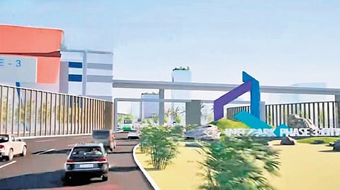 Artist’s view of phase III project