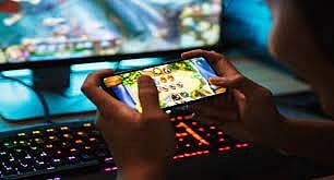 Image of online gaming used for representational purposes only.