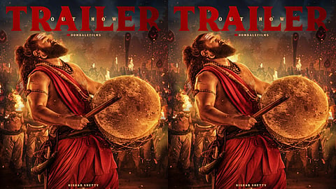 The trailer also shows how Panjurli, the demigod, steps in to save the villagers.