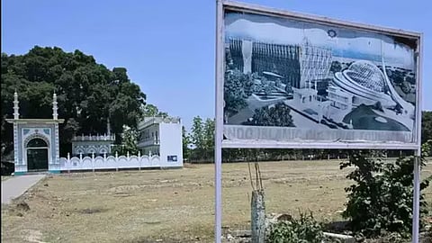 Following the Ayodhya Verdict delivered by the Supreme Court on November 9, 2019, five acres of land was allotted to the State Sunni Central Waqf Board in Dhannipur village of Sohawal tehsil of Ayodhya district.