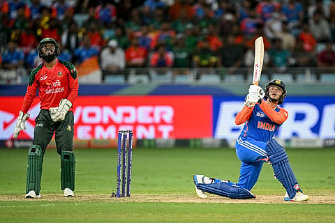 India opener Abhishek Sharma slammed a 37-ball 75 in their Super Fours match against Bangladesh on Wednesday