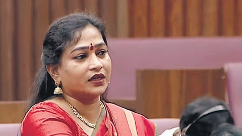 Home Minister Vangalapudi Anitha