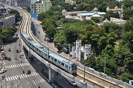 Hyderabad metro.