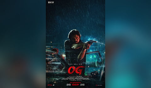 Poster of Pawan Kalyan starrer ‘They Call Him OG’