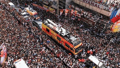 Tamil Nadu CM MK Stalin said 36 people, including 8 children and 16 women, died after being caught in the crowd at the rally.