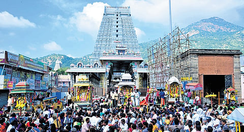 Tiruvannamalai Arunachaleswarar temple.