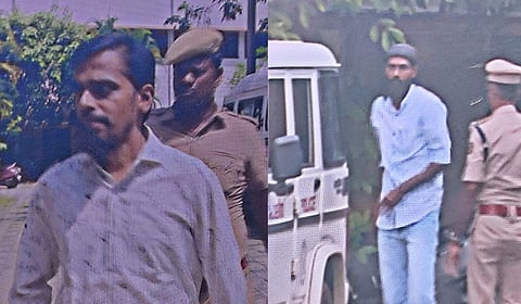 Mohammed Azarudeen H (L), Shiek Hidayathullah Y(R)