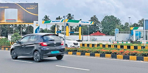 The hydrogen refuelling station at Nedumbassery