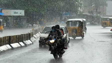 An official from the RMC said the rainfall the state has been receiving since October 1 will be accounted for under the northeast monsoon.