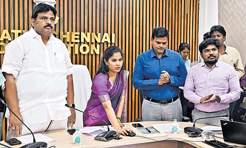 Greater Chennai Corporation Mayor R Priya inaugurated an integrated platform for the management of community and pet dog records on Friday