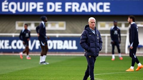 France's head coach Didier Deschamps.