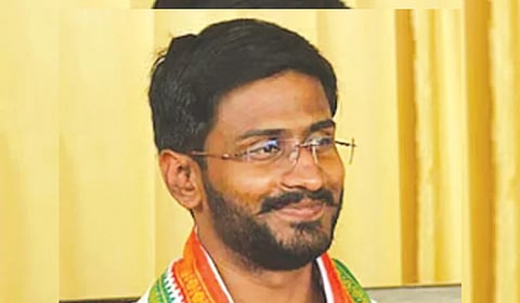 Congress MLC Balmoor Venkat.