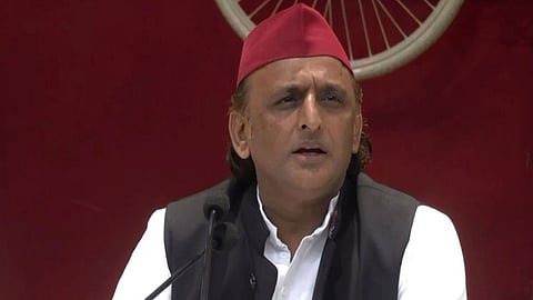 Samajwadi Party chief Akhilesh Yadav.