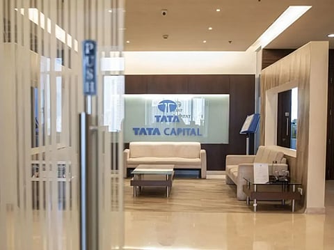 Tata Capital shares edged up slightly on Tuesday, despite the company posting flat results for the second quarter.