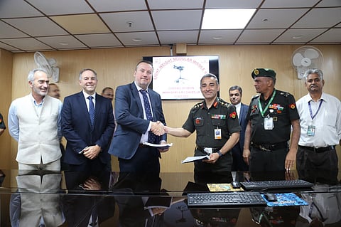 The Indian Army (Corps of Army Air Defence) signed a contract with the UK-based Thales for procurement of the LMM system.