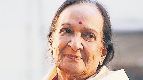 R Balasaraswathi Devi
Veteran actress and singer R Balasaraswathi Devi, passed away at her residence in Hyderabad at the age of 97.