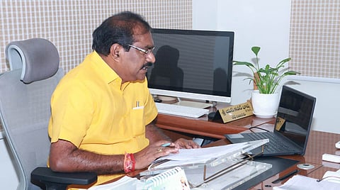 Water Resource Minister Nimmala Ramanaidu.