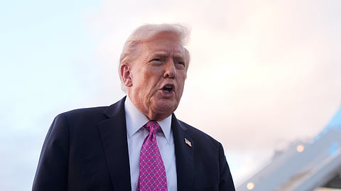 US President Donald Trump