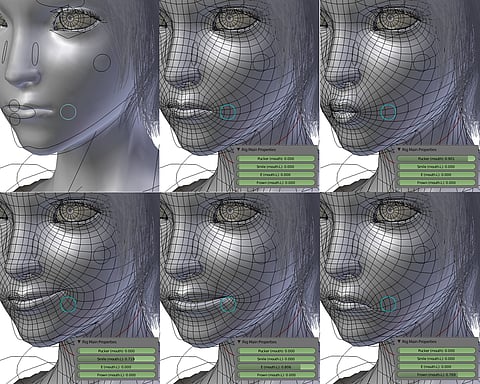 Facial morphing techniques