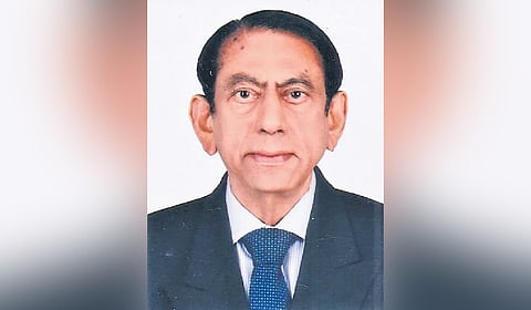 Dr Jose Paul, former chairman of Mormugao Port Trust