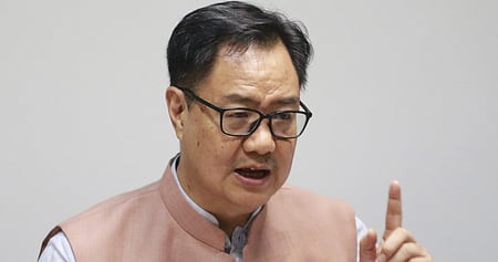 Union minister Kiren Rijiju